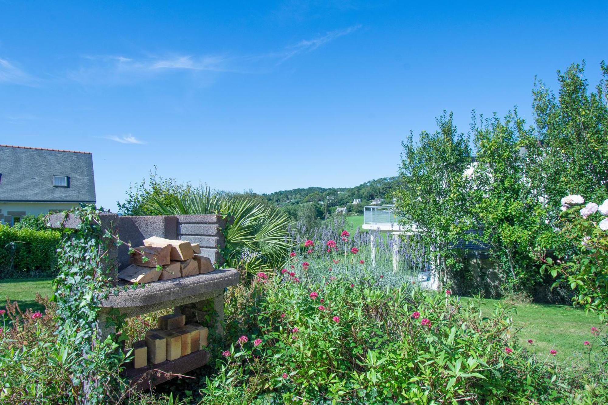 Goul Ar Roz I Terrasse Sud & Vue Mer Telgruc-sur-Mer Exterior foto